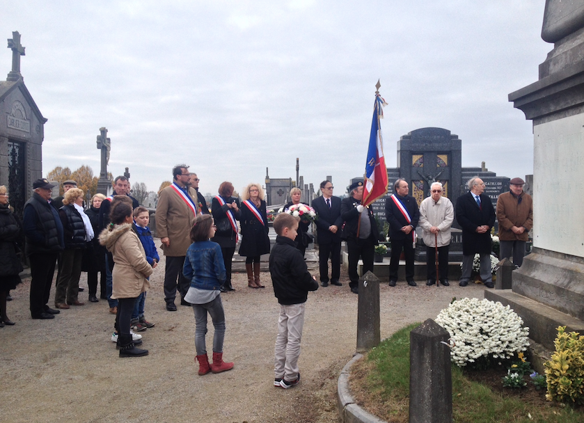 Commémoration Armistice 11 nov 2015