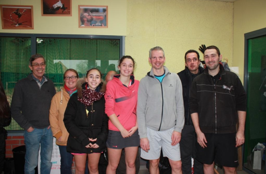 Remise des trophées du 7ème Open de Tennis