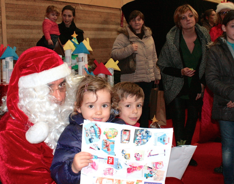 Visite du Père Noël