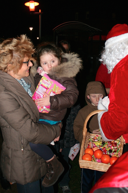 Visite du Père Noël