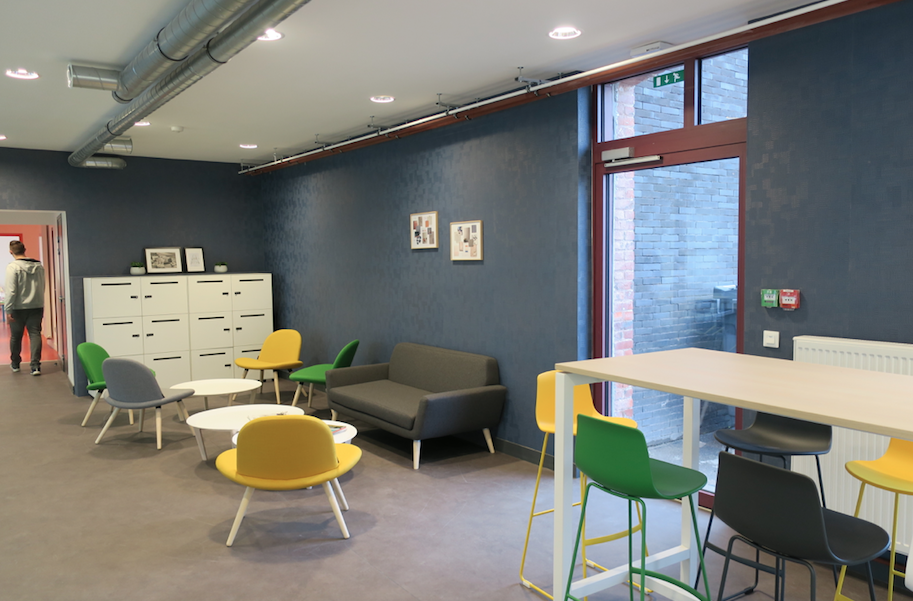 Espace détente CoWorking Willems et Agrotech 