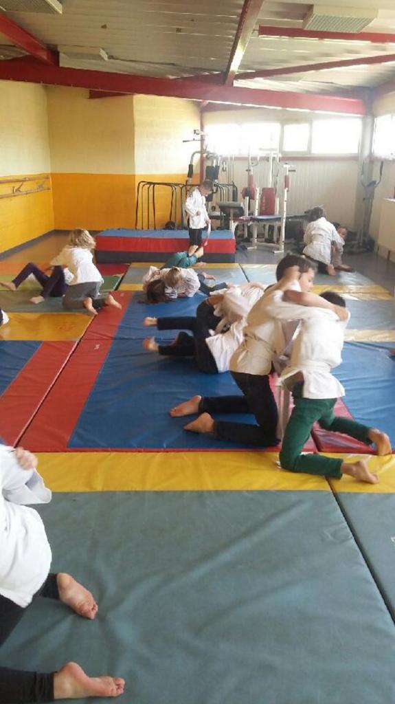 NAP judo classe MMes bergem et Dehondt 