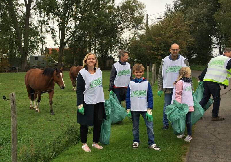 Operation Nettoyons la nature Willems 2017