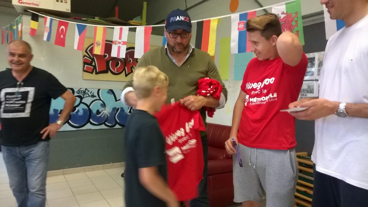 Match Euro Allemagne Slovaquie avec les ados de l'espace Jeunes