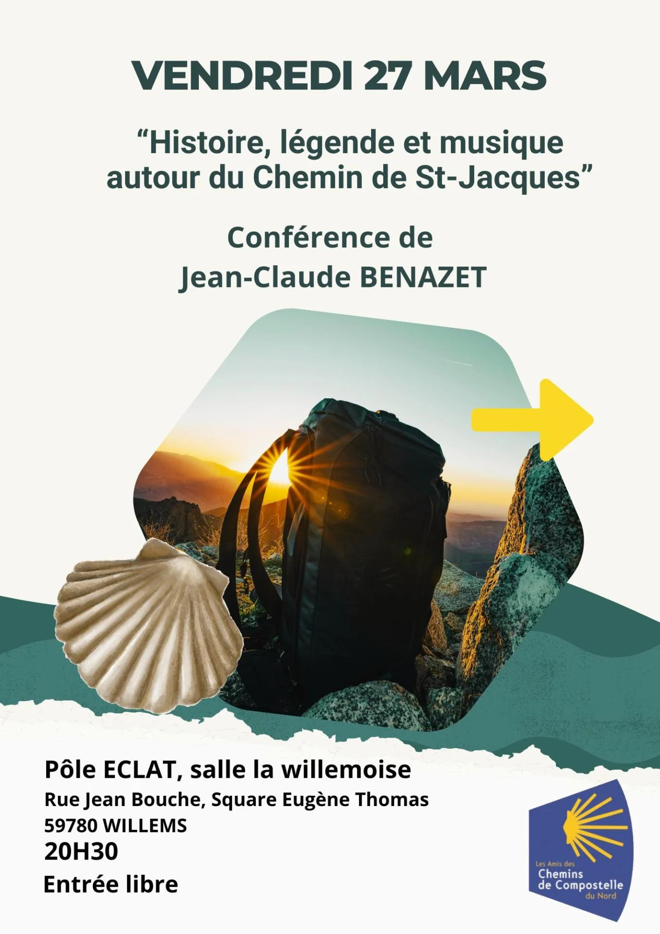 Affiche spectacle benazet