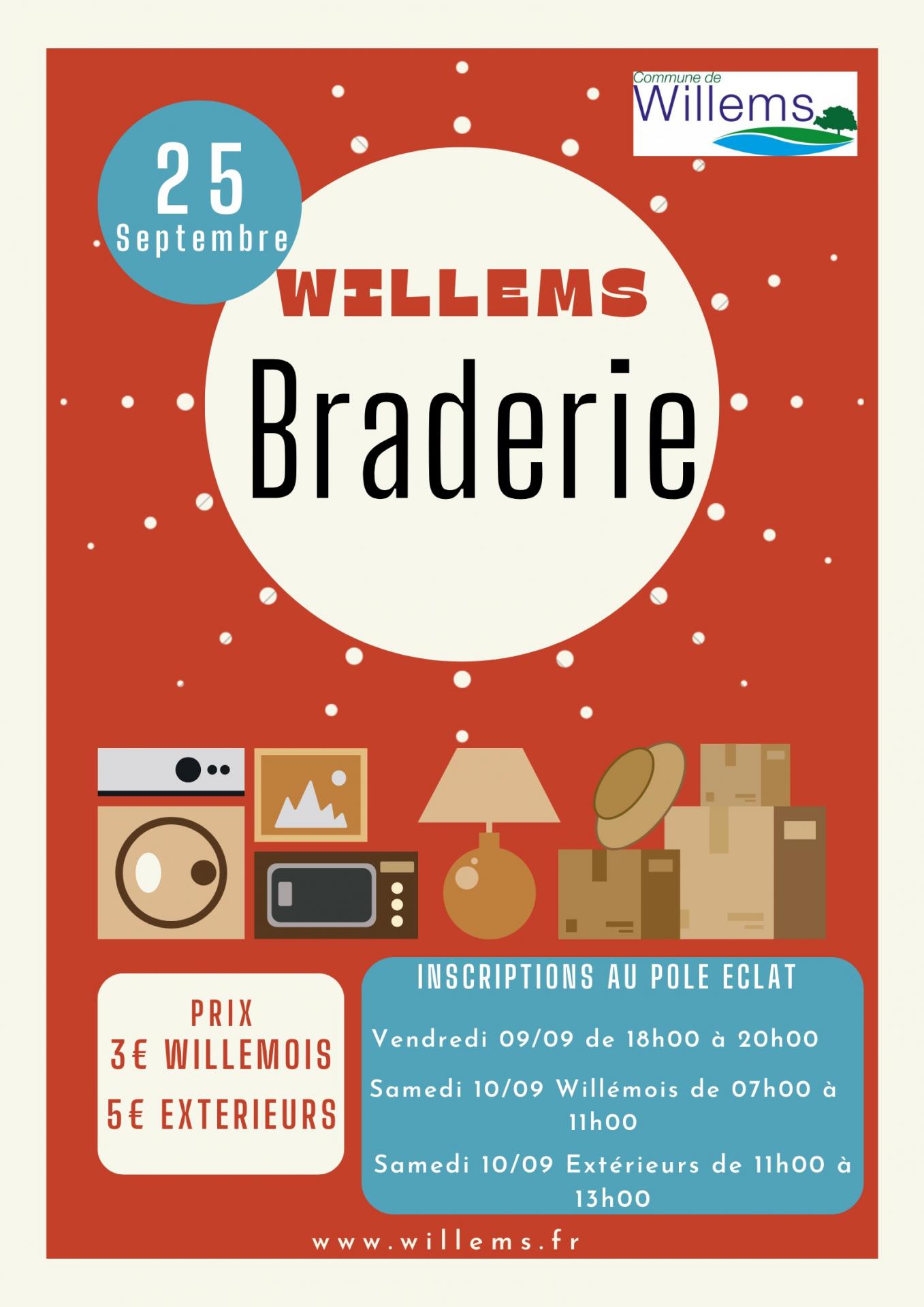 Braderie septembre 2022