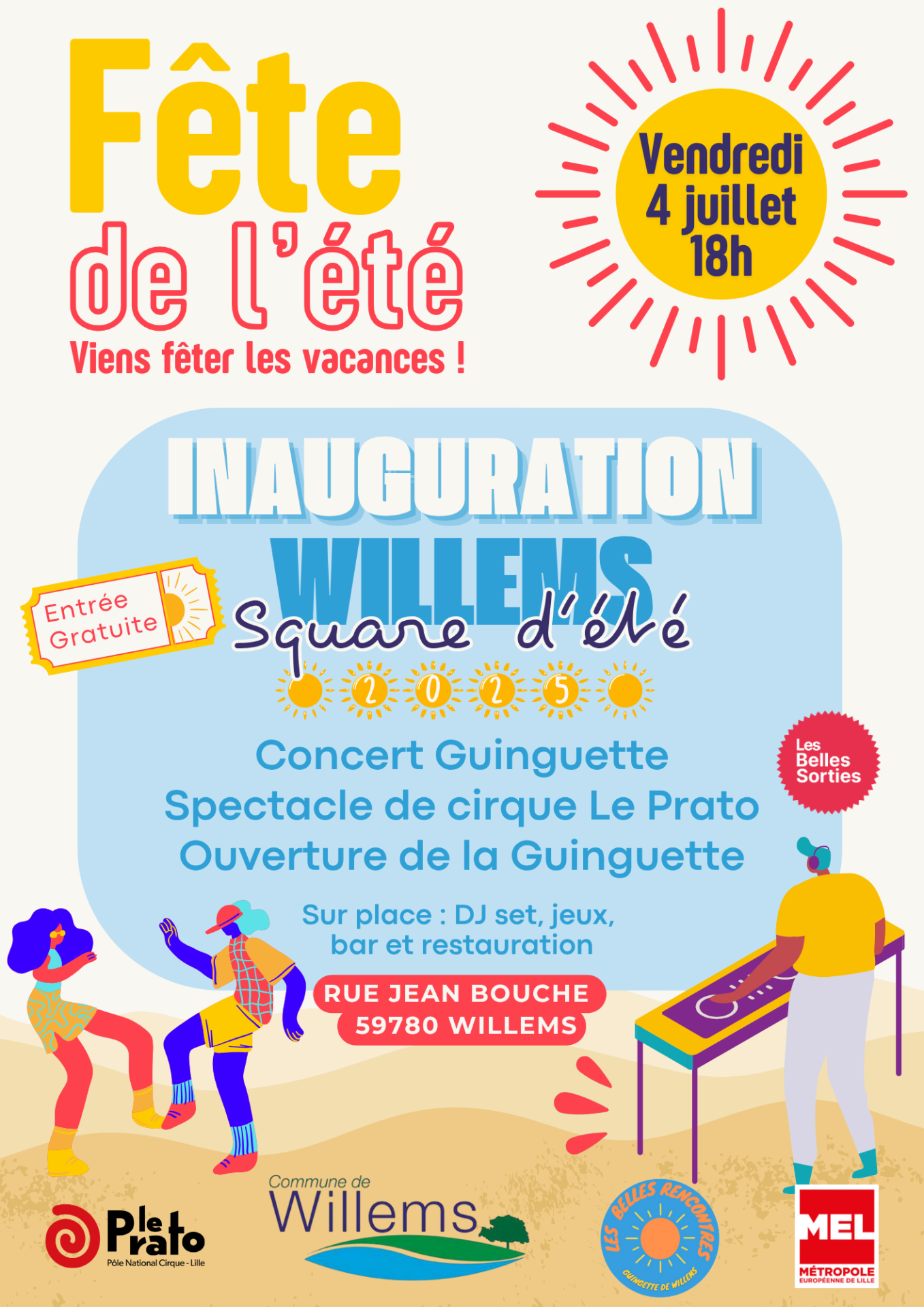 fête de l'été 2025