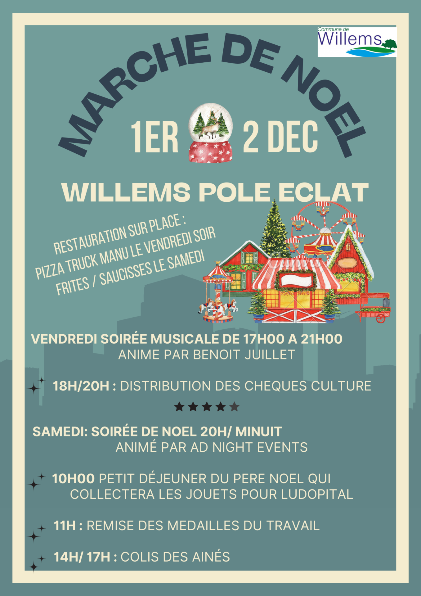 Marche de noel affiche