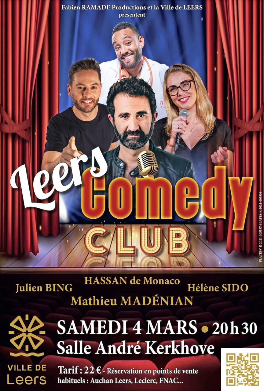 Thumbnail affiche leers comedy club